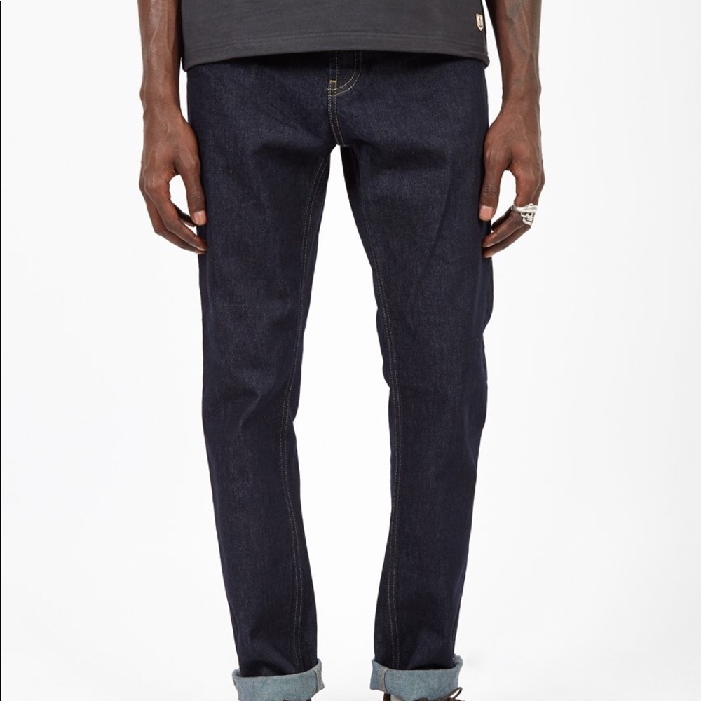 Cotton on men’s slim fit dark blue denim size 28